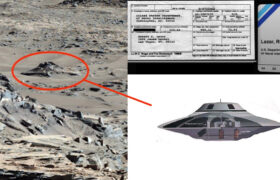 Afirman que sitio de impacto de Ovni en Marte es prueba irrefutable de extraterrestres
